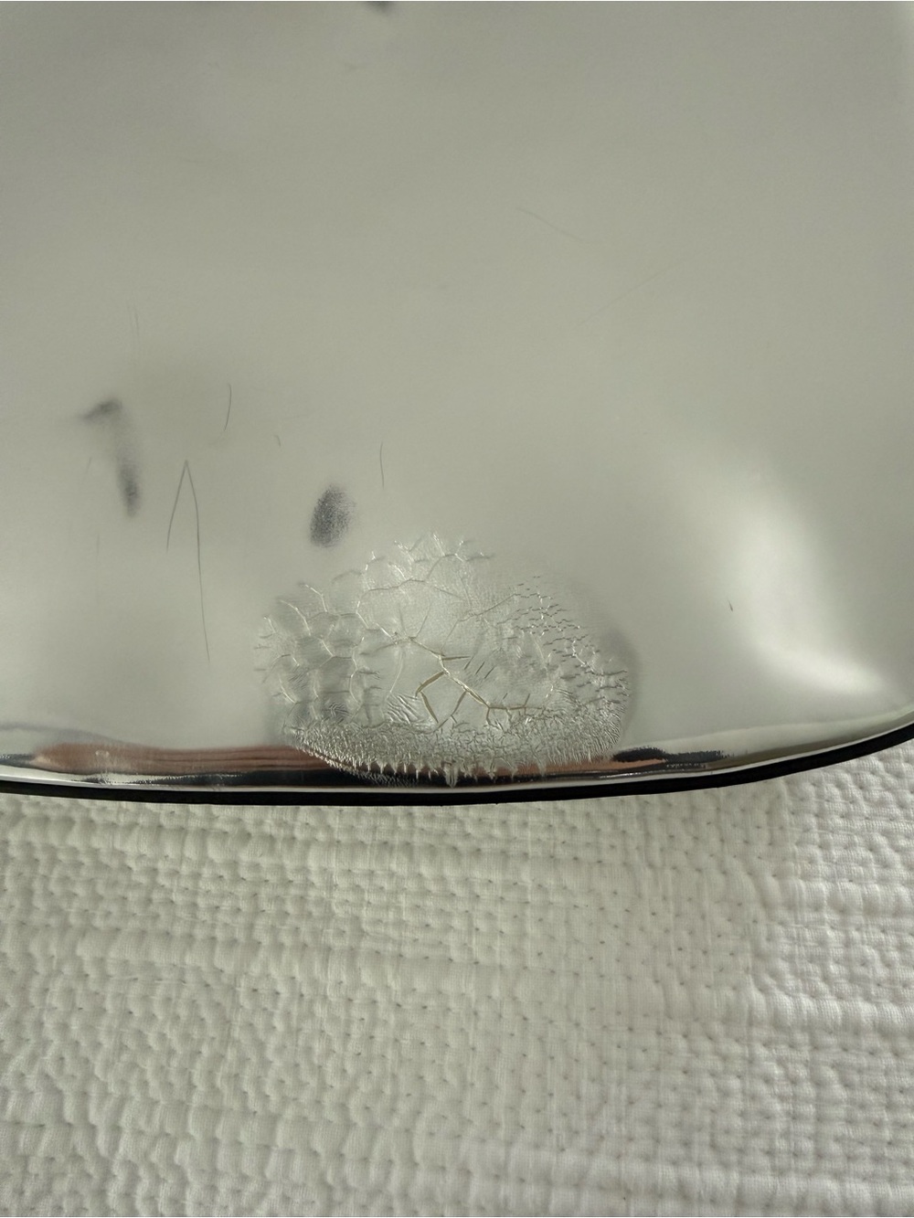 Prada Cleo Shoulder Bag Spazzolato Silver - Picture 7 of 11